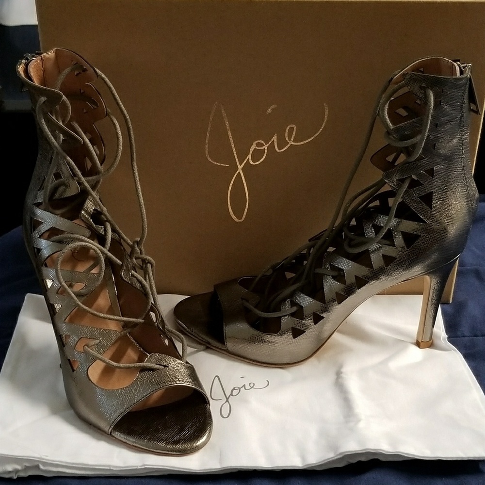 Joie  Quinn Lace-up Heels